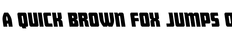 Preview of Intrepid Spear Leftalic Regular font