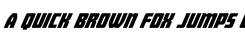 Preview of Intrepid Spear Super-Italic Regular font