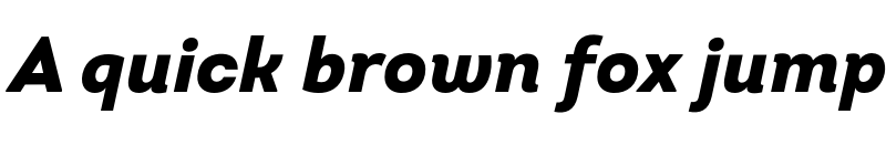 Preview of Intro Black Italic Italic font