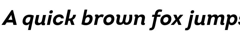 Preview of Intro Bold Italic Italic font