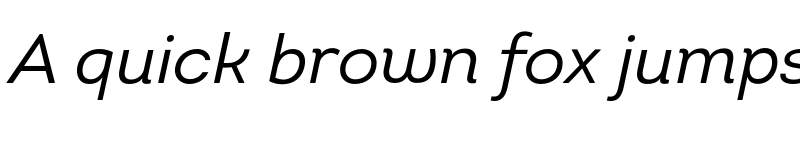 Preview of Intro Book Italic Italic font