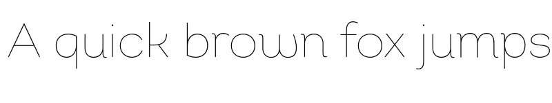 Preview of Intro Thin Alt font