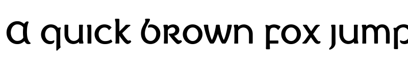 Preview of Irish Penny Regular font