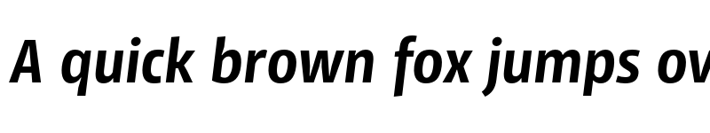 Preview of Iro Sans Semibold Slanted font