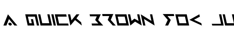 Preview of Iron Cobra Leftalic Leftalic font
