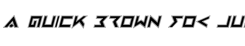 Preview of Iron Cobra Pro Italic Italic font