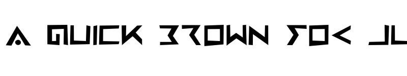 Preview of Iron Cobra Rough Regular font