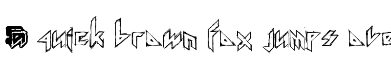 Preview of IRON MATHBOOK Regular font