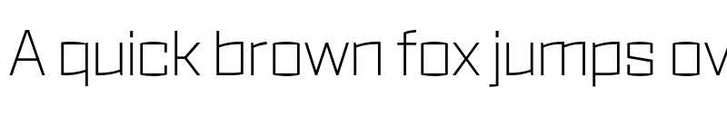 Preview of Ironstrike Thin font