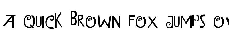 Preview of Island of Misfit Toys Regular font