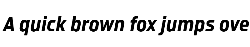 Preview of Isotonic TRIAL Bold Italic font