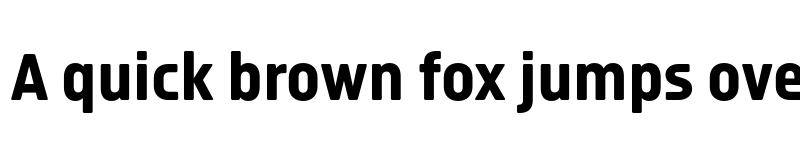 Preview of Isotonic TRIAL Bold font