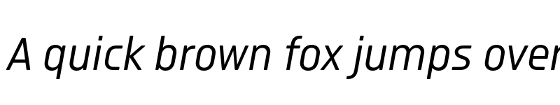 Preview of Isotonic TRIAL Regular Italic font