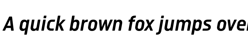 Preview of Isotonic TRIAL SemiBold Italic font