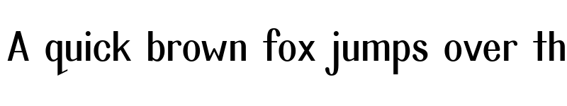 Preview of Isserley Regular font