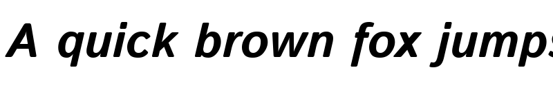 Preview of Istok Bold Italic font