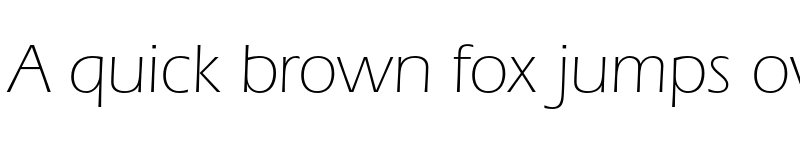 Preview of ITC Eras Light Regular font