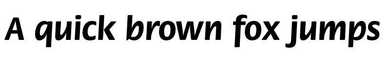 Preview of ITC Flora Std Bold font