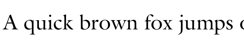 Preview of ITC Galliard Roman font