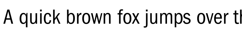 Preview of ITCFranklinGothic LT Pro CnBk font
