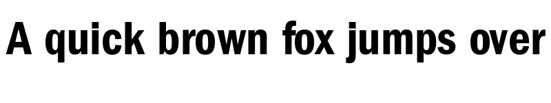 Preview of ITCFranklinGothic LT Pro CnDm font
