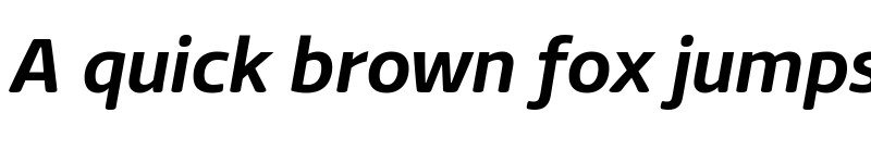 Preview of ITV Reem Web Medium Italic font