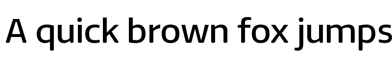 Preview of ITV Reem Web Regular font