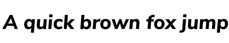 Preview of Iunito ExtraBold Italic font