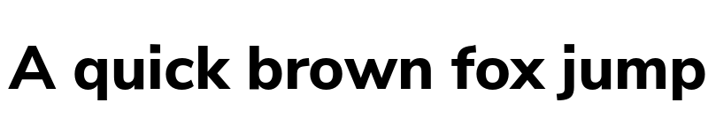 Preview of Iunito ExtraBold font