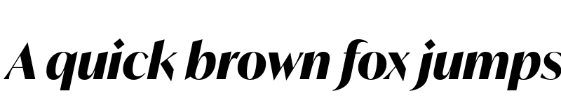 Preview of IvyMode Bold Italic font