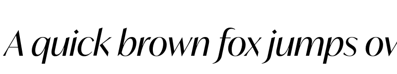 Preview of IvyMode Italic font