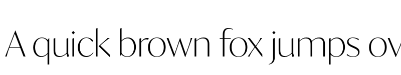 Preview of IvyMode Thin font