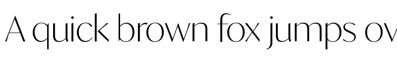 Preview of IvyMode VF Thin font