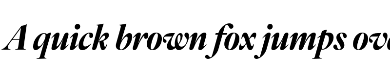 Preview of IvyOra Display Bold Italic font