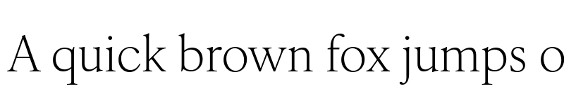 Preview of IvyOra Text Light font