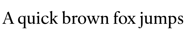 Preview of IvyOra Text Medium font