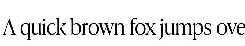 Preview of IvyPresto Headline Light font