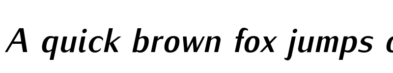 Preview of Iwona Bold Italic font