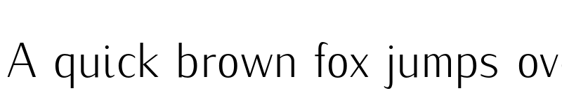 Preview of Iwona Light Regular font