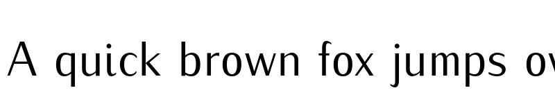 Preview of Iwona Regular font