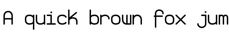 Preview of Izayoi Monospaced Medium font