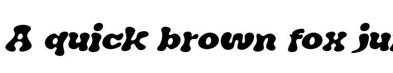 Preview of J. Airplane swash Italic Regular font