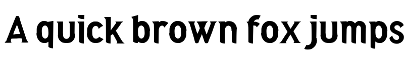 Preview of j Jabris Regular font