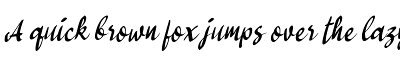Preview of j Jahely Regular font