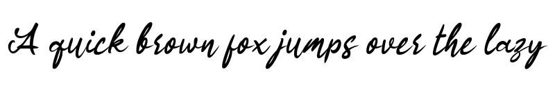Preview of j Jalak Bali Regular font