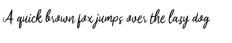 Preview of j Januari Awal Regular font