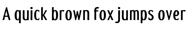 Preview of j Jemur Regular font