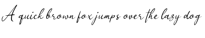 Preview of j Jiwa Romantis Regular font