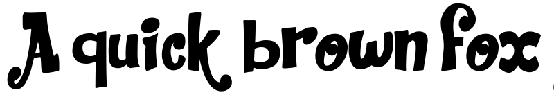 Preview of Jack in the Box Regular font