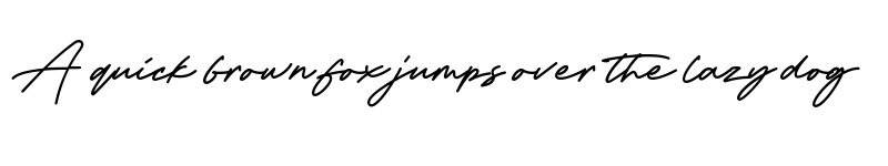 Preview of Jackarta Regular font